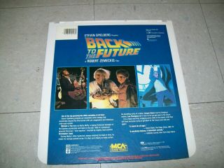 Back to the Future CED Videodisc RARE 2