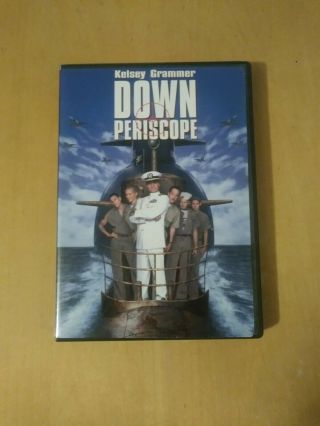 Down Periscope (dvd,  2004) Rare Oop Kelsey Grammer 1996 Comedy Classic,  Insert