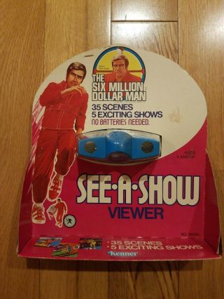 Rare The Six Million Dollar Man See A Show By Kenner - Factory - 35 Scenes