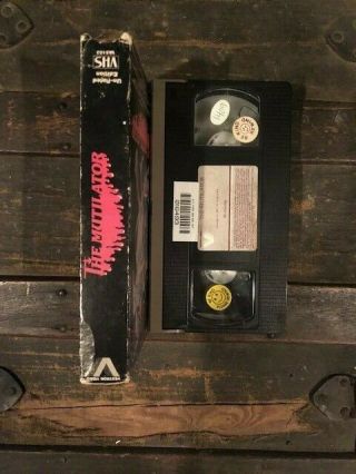 The Mutilator VHS Rare Horror Gore Unrated 80’s Slasher Splatter Vestron Video 2