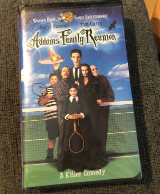Addams Family Reunion On Vhs Rare Find Never Released On Dvd Adam 