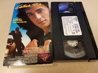 Catch Me If You Can 80s Big Box Slip Rare Oop Vhs