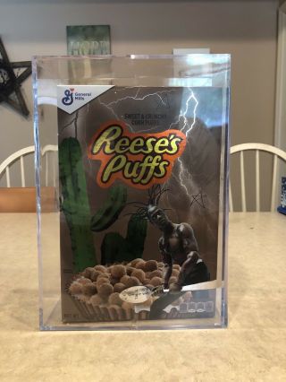 Travis Scott X Reeses Puffs Cereal Limited Edition Collectable Item Rare