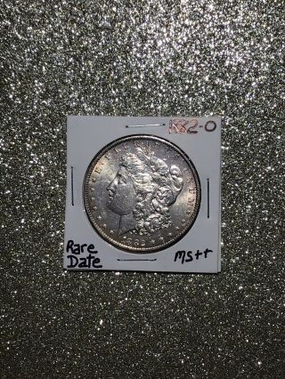 1882 - O Morgan Silver Dollar Uncirculated Coin Rare Date