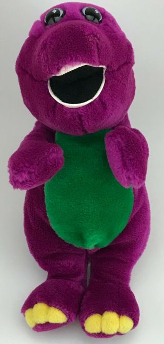 Fisher Price Lyons 23 " Plush Barney The Purple Dinosaur Large Stuffed Toy Rare
