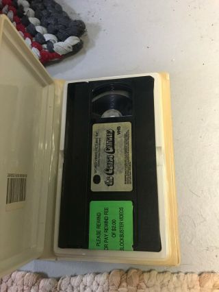 THE CORPSE GRINDERS WORLD VIDEO HORROR SOV SLASHER RARE OOP VHS BIG BOX SLIP 2