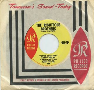 Rare Rock&roll 45 - The Righteous Brothers - You 