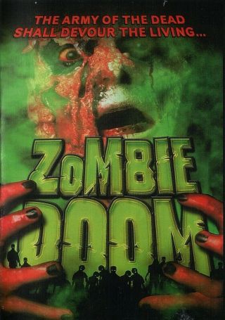 Zombie Doom Dvd 2002 Horror Splatter Gore Shock - O - Rama Schnaas Oop Rare