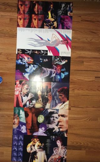 David Bowie 1989 Ryko 6 Rare Promo Poster Artwork Sleeves Suitable For Framing