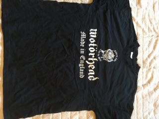 Motorhead Rare Hammered Tour Shirt 2002 Item (lemmy) Ex Large
