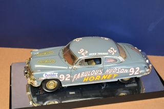 Rare Highway 61 1/18 1952 Hudson Hornet 92 Race Car