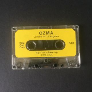 Extremely Rare Ozma " Lorraine / Los Angeles " Promo Cassette Pasadena Weezer