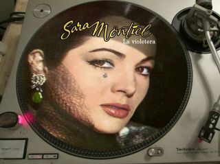 Sara Montiel - La Violetera Mega Rare 12 " Picture Disc Promo Lp (the Best Hits)