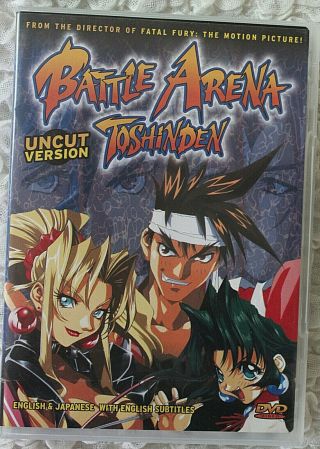 Battle Arena Toshinden,  Vol 1 & 2,  2003,  Uncut,  Rare
