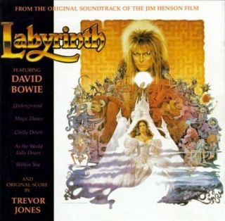 Labyrinth Soundtrack Ost Cd 1986 Vg Cond.  Rare Oop Jim Henson David Bowie