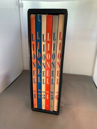 Lionel Collectors Guide & History 6 Volume Set James Tuohy / Tom Mccomas Rare