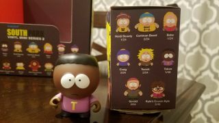 Token Black South Park Kidrobot Series 2 2019 Rare Chase Figure