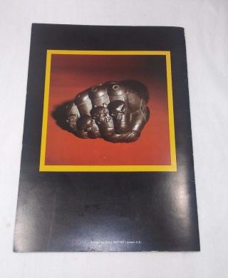 MOTORHEAD Iron Fist 24 - page 1982 TOUR PROGRAM Rare LEMMY Heavy Metal PUNK 4