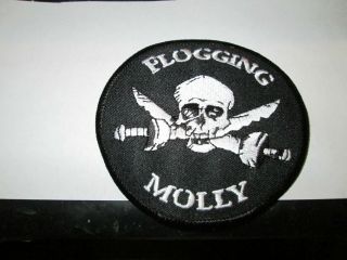 Flogging Molly Collectable Rare Vintage Patch Embroided 2000 Metal Live