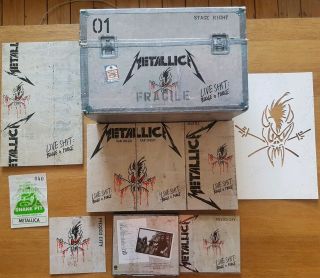 Metallica - Live Sh T Binge & Purge (rare 3 Cd,  3 Vhs Box Set 1993)