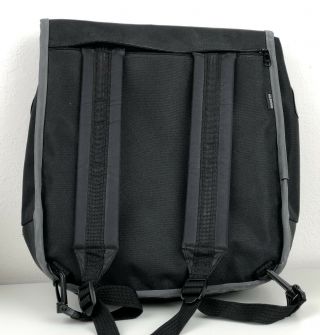Rare Kensington Polyester/Suede Convertible Backpack/Messenger Laptop Bag 4