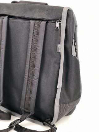 Rare Kensington Polyester/Suede Convertible Backpack/Messenger Laptop Bag 5