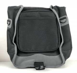 Rare Kensington Polyester/Suede Convertible Backpack/Messenger Laptop Bag 8