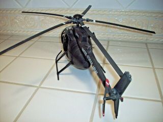 RARE Ultimate Soldier Little Bird ' Loch Helicopter ' Built 1/18 Scale 3