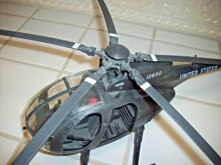 RARE Ultimate Soldier Little Bird ' Loch Helicopter ' Built 1/18 Scale 7