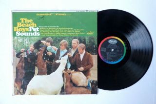 The Beach Boys - Pet Sounds - 1966 Duophonic 1st Pressing L.  A.  - Dt - 2458 Rare 6