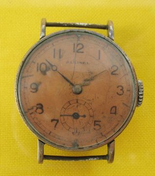 Alsinal Rare Vintage Swiss Made Wristwatch Mechanical Watch 1