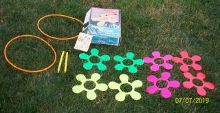 Vintage Posy Pitch Lawn Game - Complete Rare Htf
