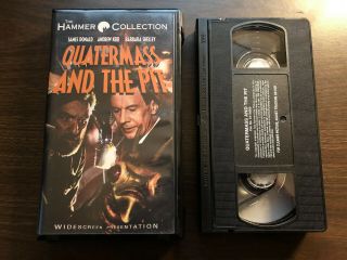 Quatermass And The Pit - Vhs Rare - James Donald - Hammer Horror - Anchor Bay