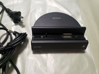 Sony PSP Go Docking Station/Charging Cradle Base PSP - N340,  Cables (RARE) 3