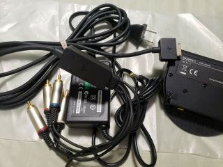Sony PSP Go Docking Station/Charging Cradle Base PSP - N340,  Cables (RARE) 5
