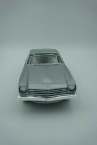 Vintage Rare 1977 Chevy Vega Dealership Promo Car Silver w/ Box 3