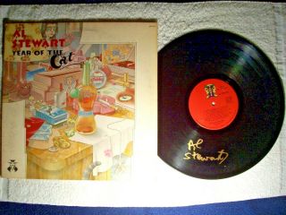 Al Stewart " Year Of The Cat " Autographed Record Vinyl Rare
