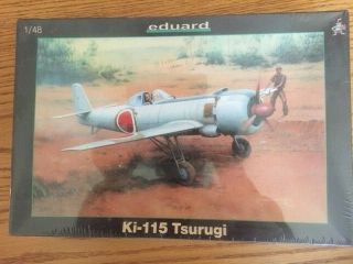 1/48th Eduard Ki - 115 Tsurugi Model Kit Rare