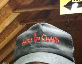 Vintage Alice In Chains Baseball Cap Hat Ballcap Rare