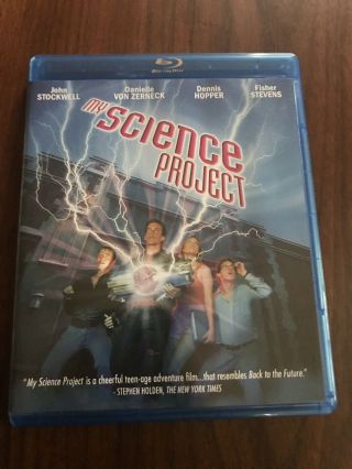 My Science Project (blu - Ray Disc,  2016) Out Of Print And Rare