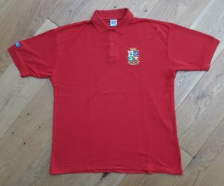 British Lions 1997 South Africa Tour Polo Shirt - Large - Rare & Collectible