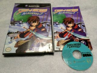 Skies Of Arcadia Legends (nintendo Gamecube) Sega Rpg Game Complete Very Rare