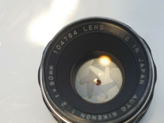 M42 Rare Ricoh Rikenon 50mm F2 Vgc: All Metal Lens: With Smooth Bokeh F2