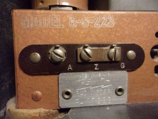 Rare 1938 Zenith Model 6 - S - 223, 11