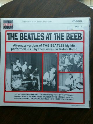 The Beatles - Beatles At The Beeb Vol.  9 Vinyl Lp Rare Mono 2180 - S