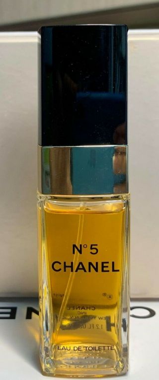 Chanel No 5 Eau De Toilette 35 Ml 1.  2 Fl Oz Rare Vintage