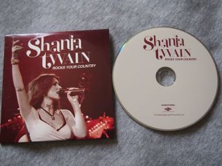 Shania Twain Rocks Your Country Dvd From 2004 Promo Demo Fan Club Mega Rare