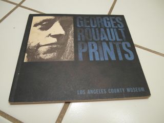 Rare 1961 Los Angeles County Museum Lacma George Roualt Print Prints Art Book