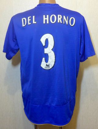 Rare Vintage Del Horno 3 Fc Chelsea London 2005/2006 Shirt Jersey Football Xxl
