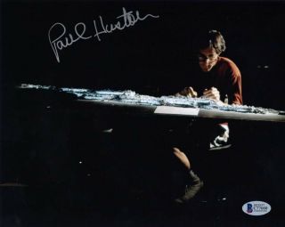 Paul Huston Signed 8x10 Photo Ilm Model Maker Star Wars Very Rare Beckett Bas
